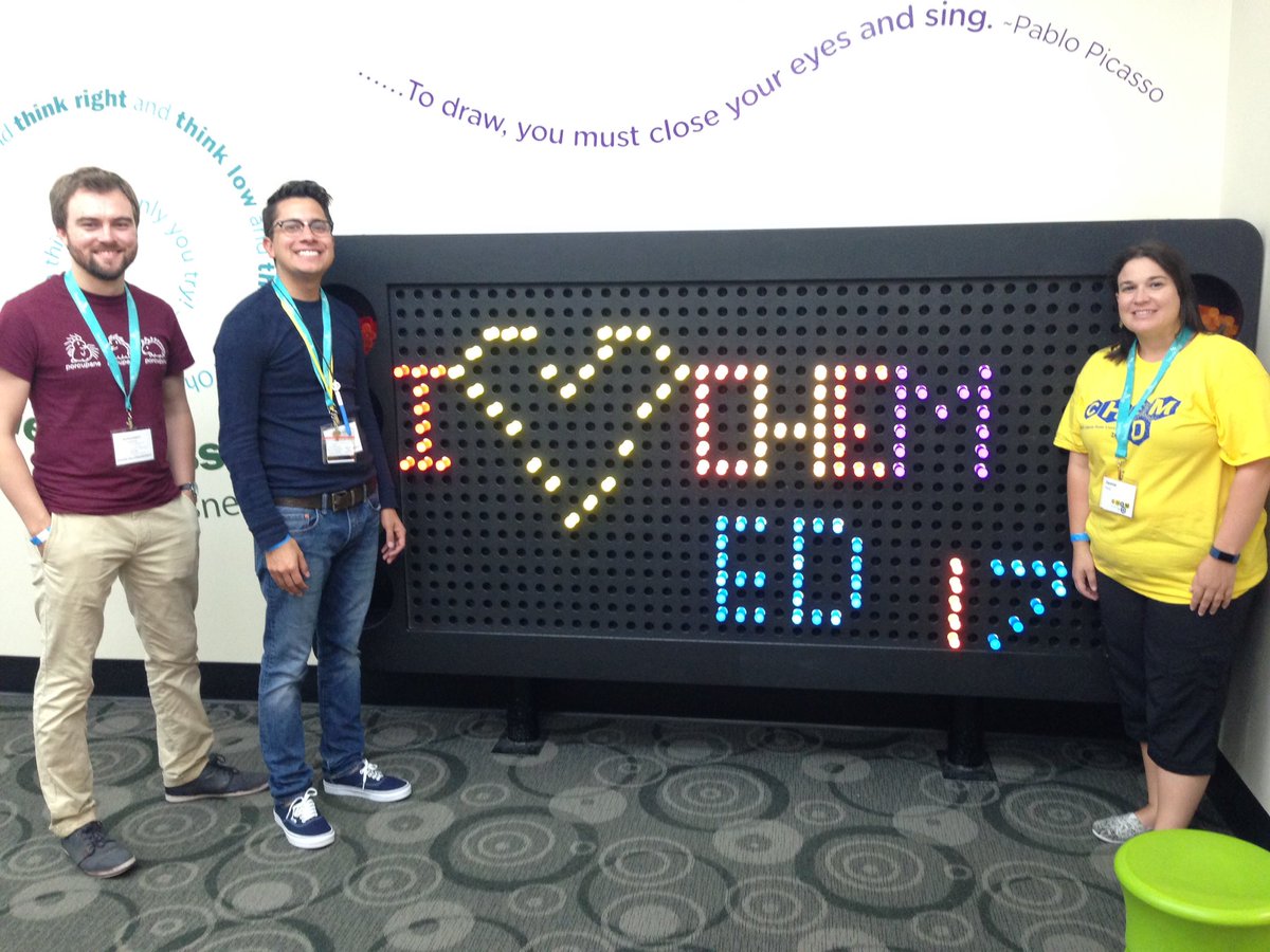 flintchem's tweet photo. Children's museum fun at ChemED!!! #ChemEd17 #chemed2017 https://t.co/2UBqroeU04