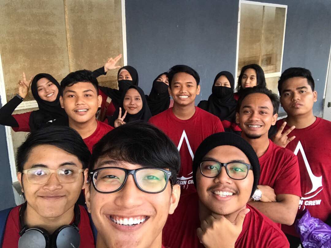 AssassinCrew51's tweet photo. We are ready! We hunt your knowledge! ⚔️📚 #MSUnationalINFOHUNT2017 @MohdShukriYajid #AC512017 🌸 #MSU https://t.co/rISWEjwwrS