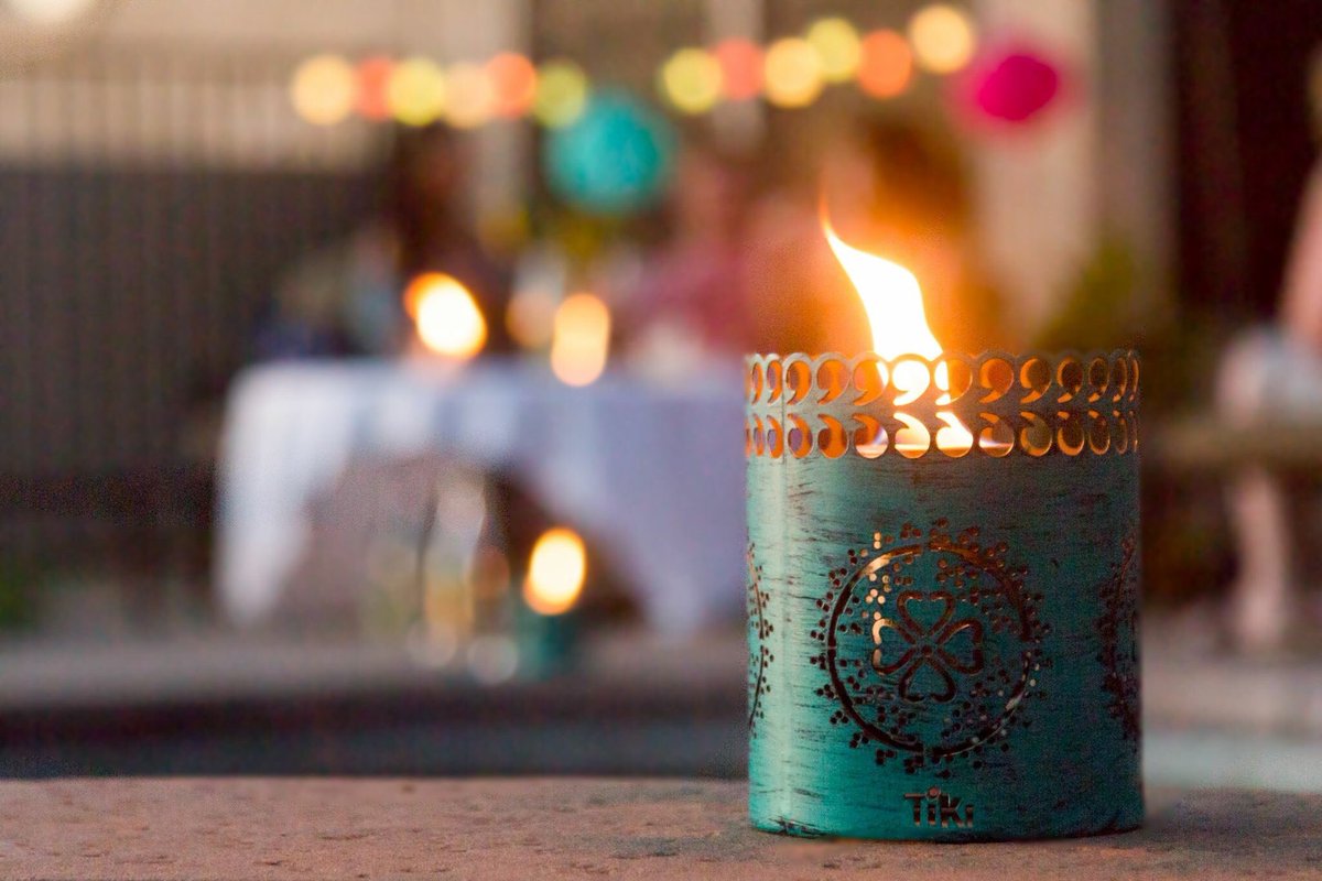Clean Burn Tabletop System reduces unwanted smoke &amp; soot while creating brighter more vibrant flame #tikibrand #tiki Tikibrand.com/fire