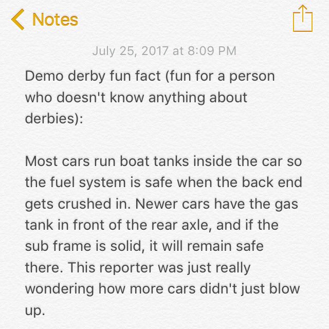 TheObserverNY's tweet photo. Fun fact #3! #ccfair2k17 #ccdemoderby (thank you, @WhosManIsThis24!!!) https://t.co/M7OAqJavB7