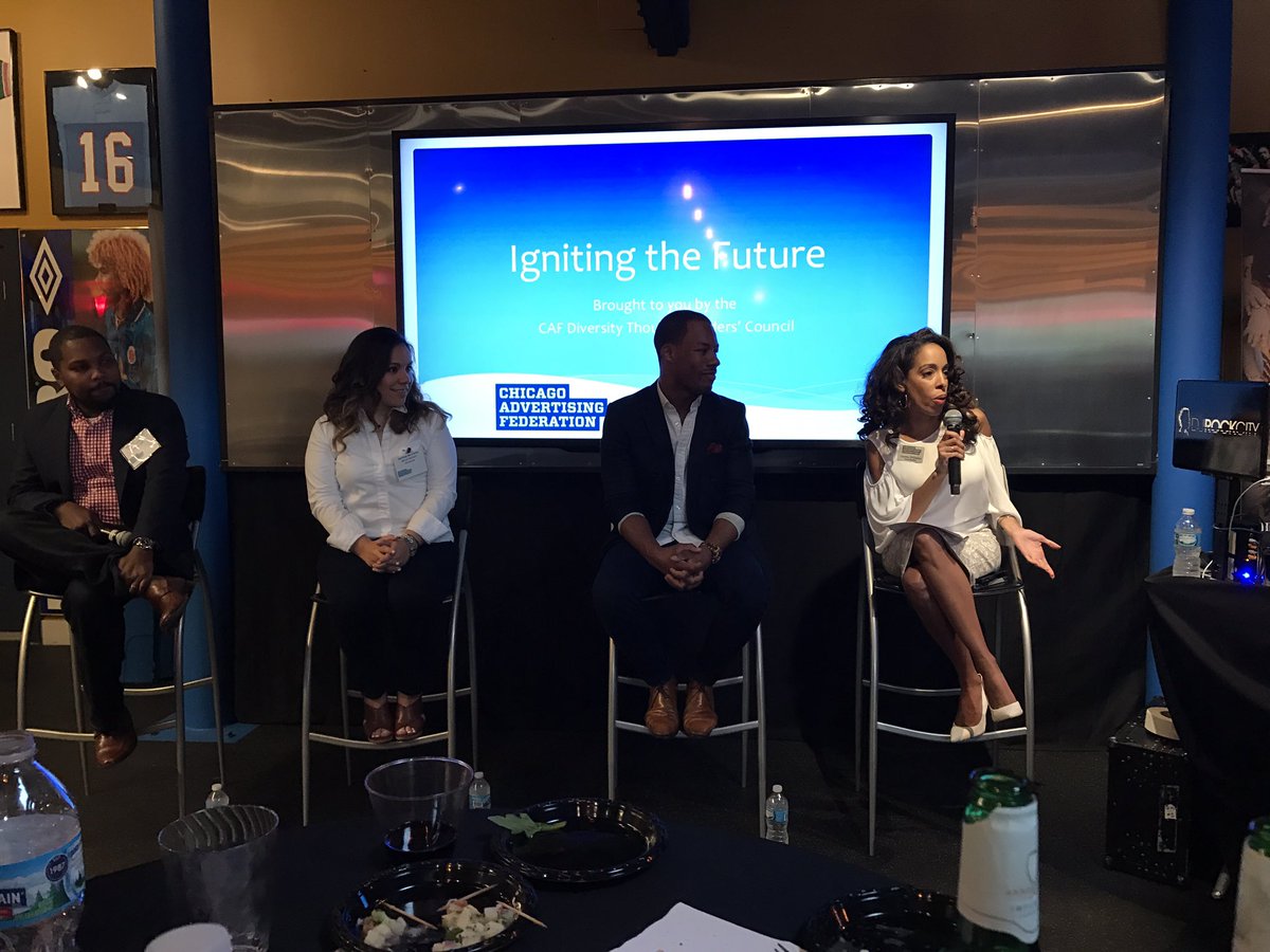 apmac's tweet photo. Igniting the future with @LiZetteW1 @mmhuerta and other Chicago rock stars #chicagoadfederation https://t.co/YP3bjfufOg