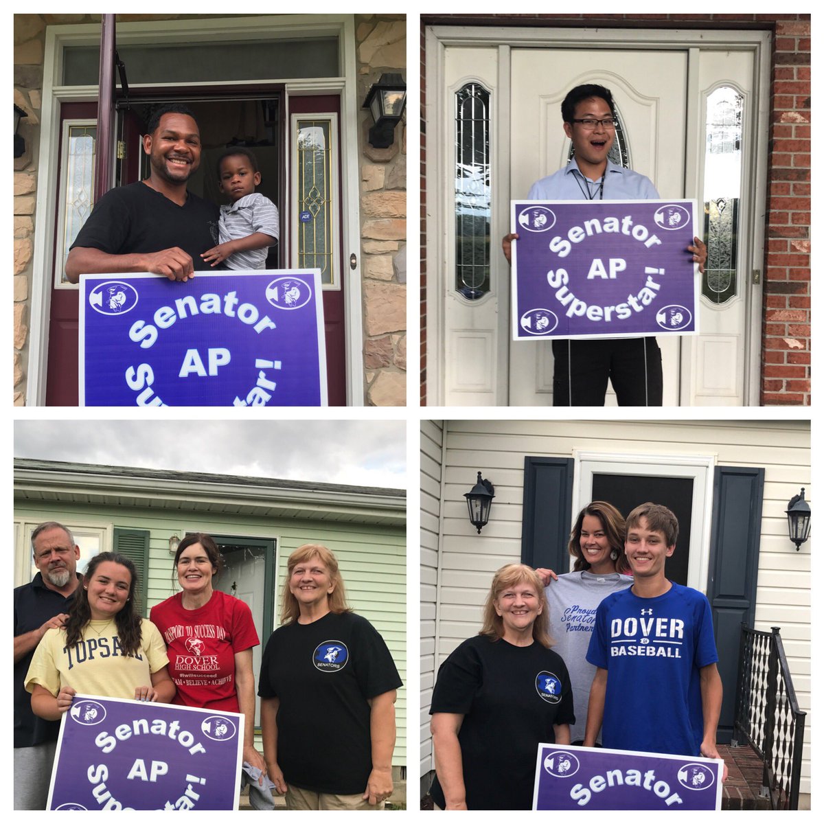CSDDoverHigh's tweet photo. Day2 complete of our AP Celebrations! Tmrw we visit N. Dover (afternoon) &amp; West Dover round 2 (evening)! #senatorup #shouldabeenasenator https://t.co/W7cDSATWyo