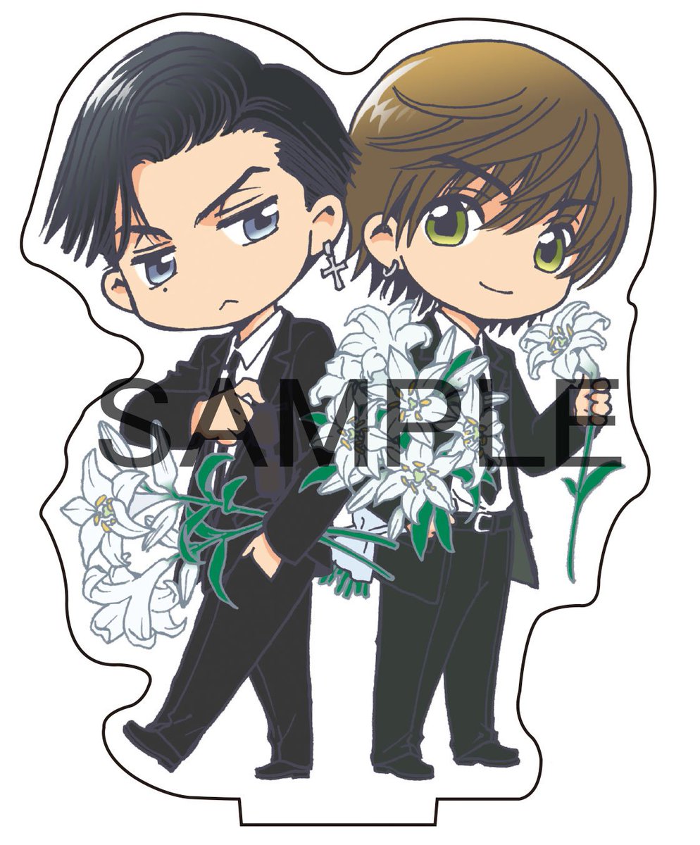 Twitter पर Clamp News ニュース High Low G Sword グッズボックス 9 15発売 Clamp描き下ろし イラストのアクリルスタンド2種 チケットホルダー他 マスキングテープ ポストカードセットが入ったボックスです T Co Kc6uyh6gmq Gsword T