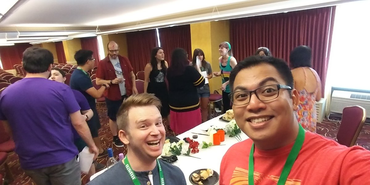 #GChighlights @JAlanMathewsJr (Neville Longbottom) &amp; I (Dean Thomas) caught w/ performance enhancing Spiky Bush potions <a href="/potterpod/">Yer Wizard, Harry</a> SlugClub