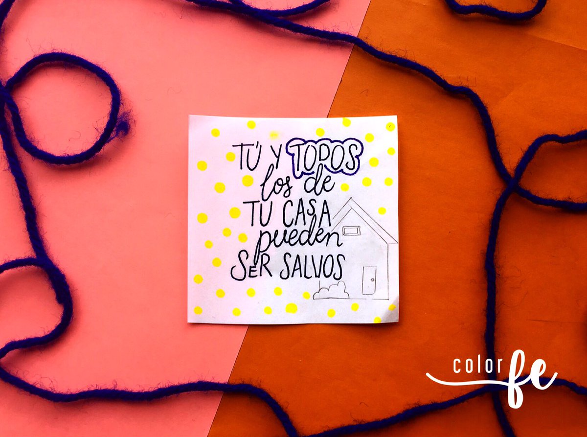 colorfe_'s tweet photo. •SALVACIÓN para TODOS • ⠀
- H E C H O S 1 1 : 1 4 - #ColorFe https://t.co/WeRA5XvNLH