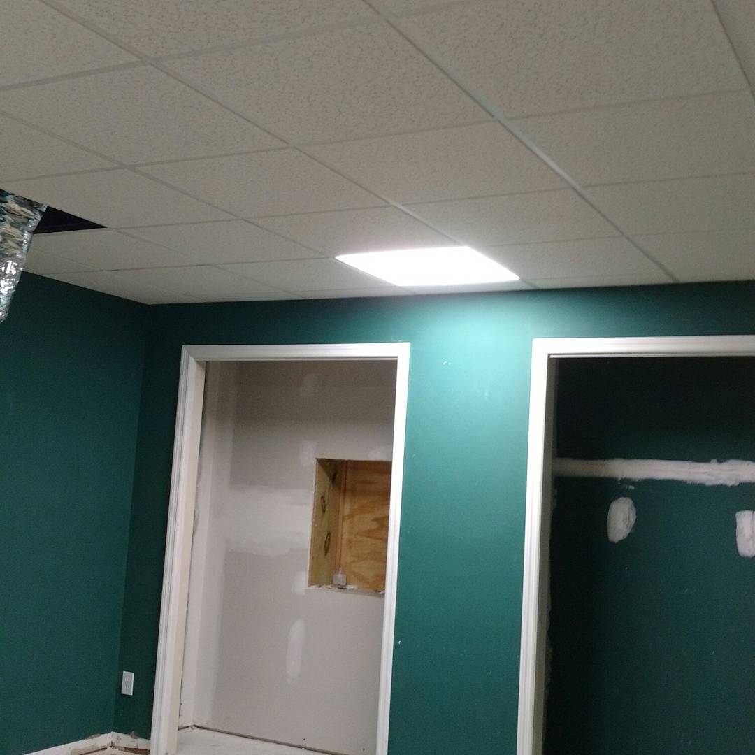 DannyBusby's tweet photo. So thankful for this #acousticalceiling #job Turned out nice!! https://t.co/88e3ED8DTD