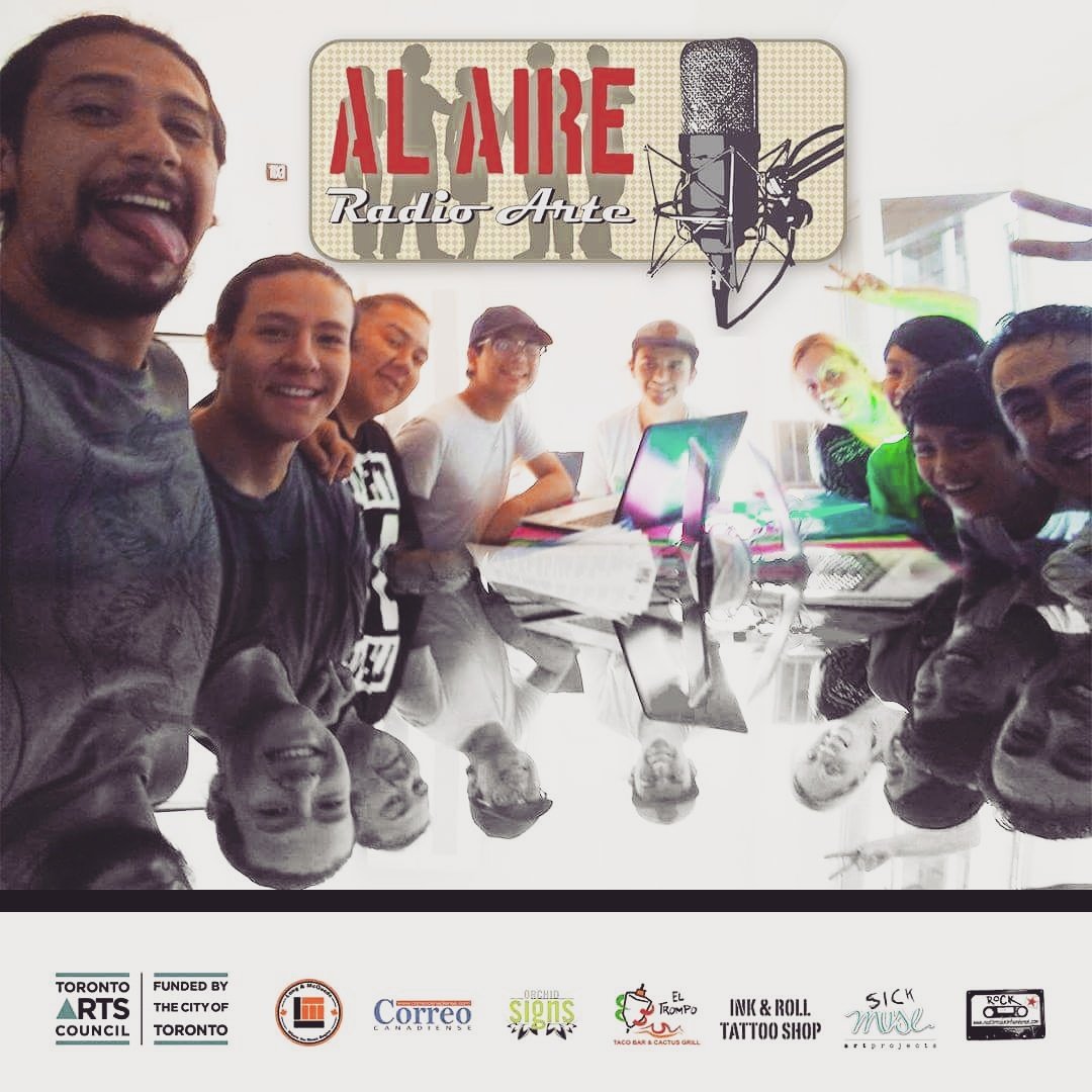 alaireradioarte's tweet photo. #Diseño creado por el #GrupoCreativo de #alaireradioarte en la primera clase de #Photoshop gracias a @TorontoArts y @rocksinbanderas https://t.co/2zqJK3q4TY