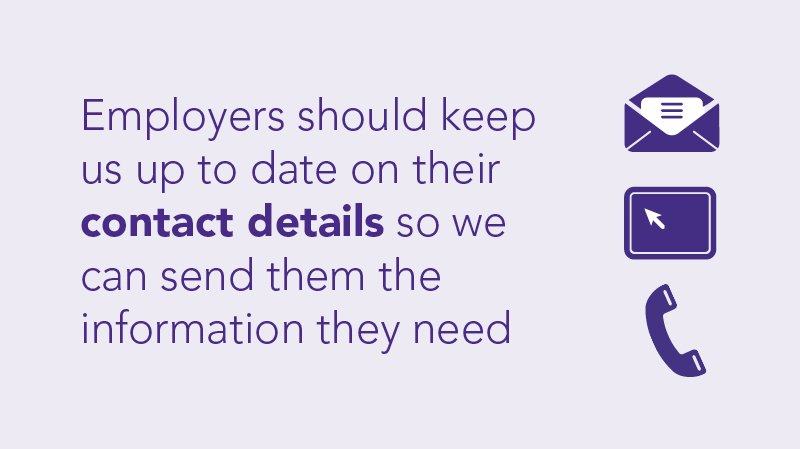 TPRgovuk's tweet image. Need additional support with #autoenrolment? Make sure we have up to date details #EarlyBiz e1.m.tt/a/yqzqjmqw.html