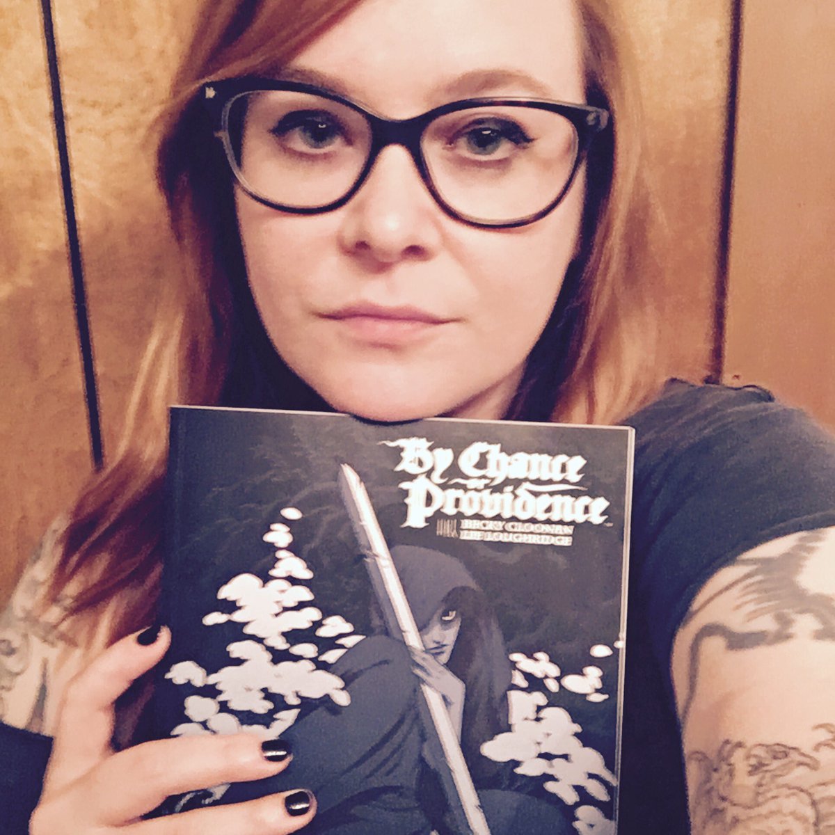 beckycloonan's tweet photo. In my pj's and tired but hey here's my book, it's out tomorrow! It's very melancholy so I'm trying to look the part. Inside I am screaming. https://t.co/RNx4g904TE
