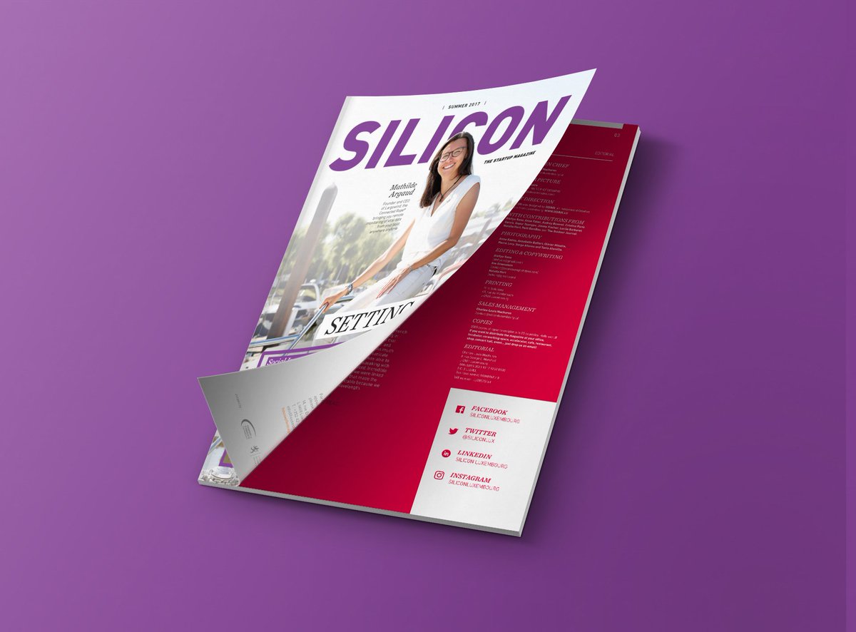 SiliconLux's tweet photo. #News: our magazine is out! Enjoy the read #startup #luxembourg #magazine #tech #innovation https://t.co/uHH5HmR3Fm