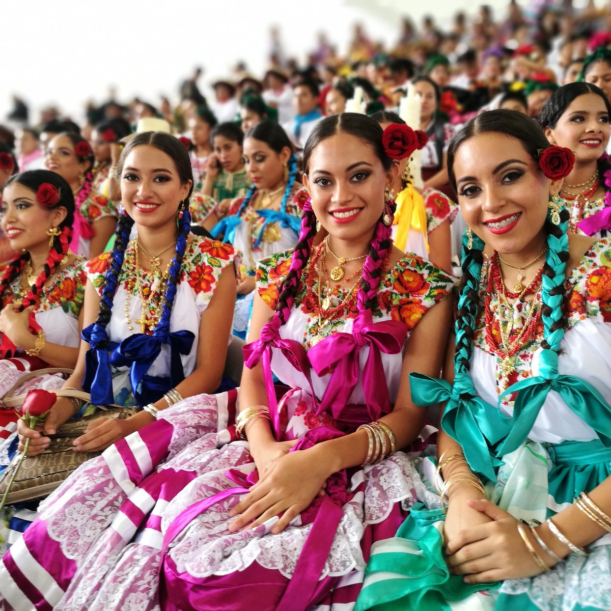 Luchalucha Guelaguetza 17 メキシコ ゲラゲッツア 民族衣装 世界の祭り