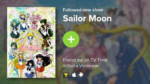 GiulyVero's tweet photo. I just added Sailor Moon to my library! https://t.co/u2IfqDl9iS #tvtime https://t.co/AcmWhDqPth