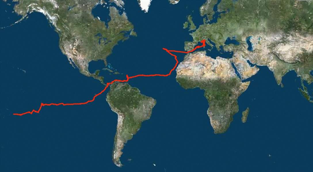 inspirationsail's tweet photo. On to New Caledonia! https://t.co/JJaUTD9KNa