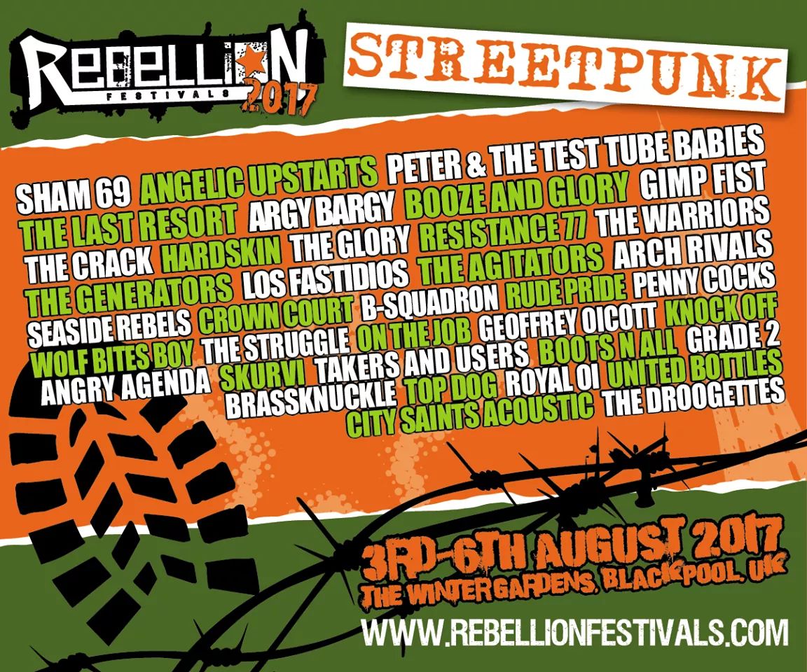 This time next week we'll be packing for Rebellion... #rebellion #rebellionfestival #archrivals #oi #streetpunk #punk