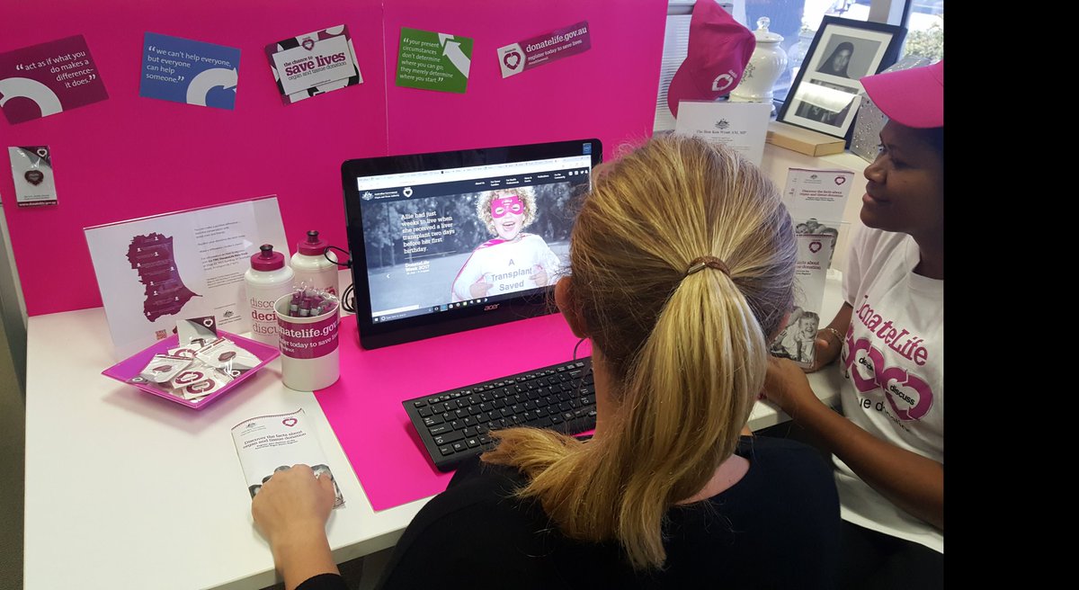 Visit TMC DonateLife Help Desk for info on Organ Donor Register #makeitcount #donatelife