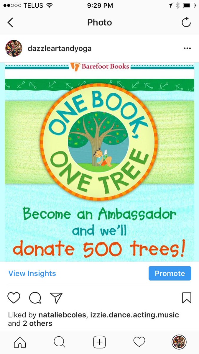 BurnhamJaime's tweet photo. Become a Barefoot Ambassador this month and donate 500 trees!
#inclusivebooksforkids #diversity #raiseareader #planttheseed #plantatree https://t.co/B1YtyznZuO