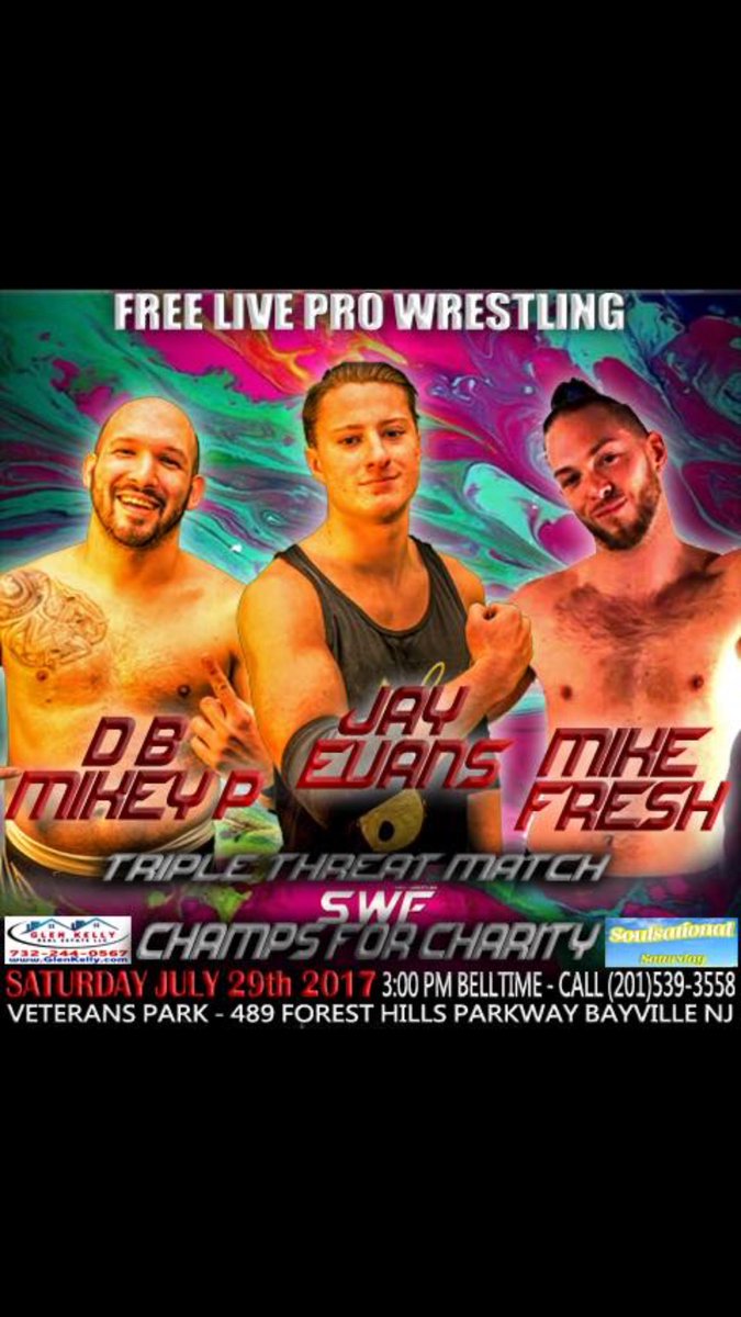 RealJayTheKey's tweet photo. This Saturday @SWFwrestling247 Soulsational watch me take on DB Mikey P and Mike Fresh #KeyPower #EngineOn https://t.co/MExsbMOZ2k
