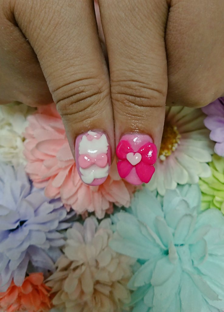 いろはねいる ジェルネイル スカルプ ネイル Nail 美甲 네일디자인 네일아트 新宿ネイルサロン いろはねいる 3dネイル 夏ネイル マリーちゃんネイル マリーちゃん ディズニーネイル マリーネイル おしゃれキャット ピンクネイル ガーリー