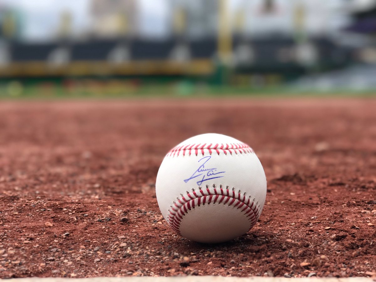 Pirates's tweet photo. RETWEET THIS now for your chance to win a SIGNED Jameson Taillon baseball. #LateNightBUCN https://t.co/gxnHv6l5io