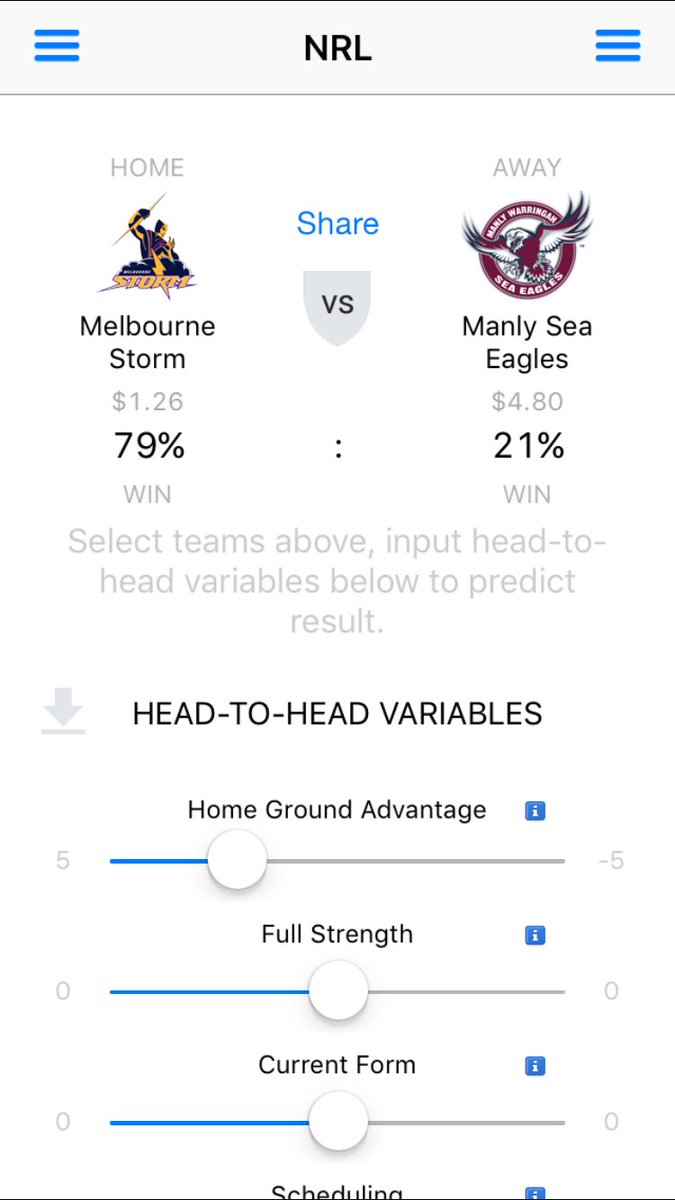Melbourne STORM
Vs
Manly Warringah SEA EAGLES

#NRLStormManly