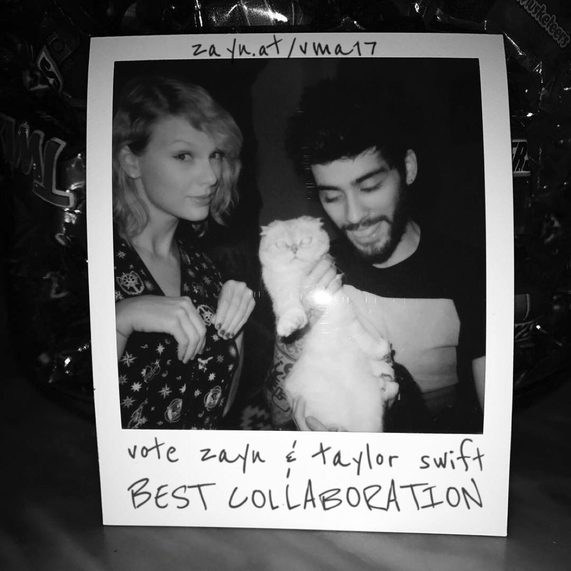 inZAYN's tweet image. Vote @zaynmalik &amp;amp; @taylorswift13 for Best Collaboration → zayn.at/vma17 #VMAs
