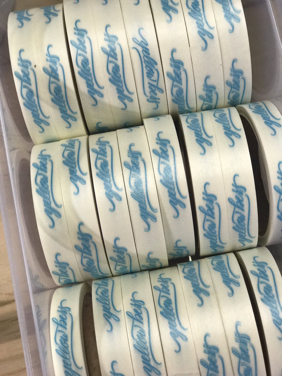 yellowbess's tweet photo. Love my custom #washitape 😍 https://t.co/TWnx4pZKKm