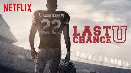 Never thought I'd stay up late binge watching a 🏈🏈 documentary... #LastChanceU