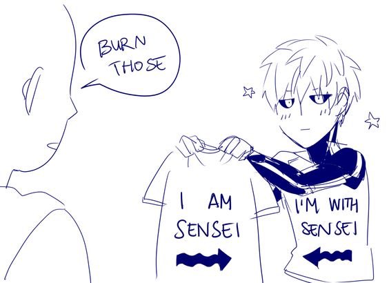 BoofBaldy's tweet photo. Aww poor Genos 😂 https://t.co/Uvqy2IZI80