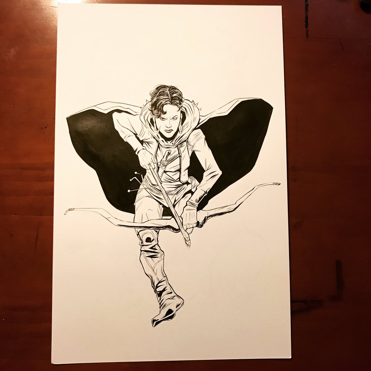 drew_moss's tweet photo. Meant to post this earlier. Busy with pages. #7te #seventoeternity #imagecomics #commission #wip some background and color later https://t.co/4hFLAuYX7t