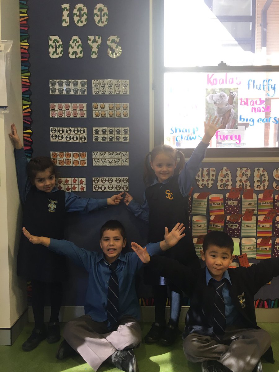 StChrisPanania's tweet photo. Kindergarten have reached 100 days! We can't wait for our celebration next Friday ๐ #100daysofkindy https://t.co/9iEELjLlsK