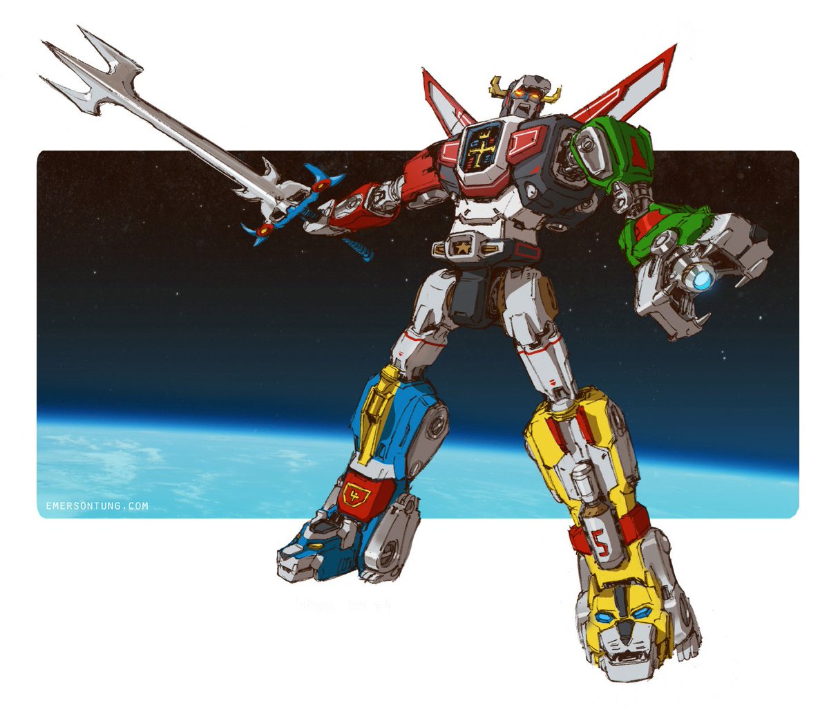 emersontung's tweet photo. Super Robots I've done this year. What's your favorite super robot? #superrobotwars #mecha #robot #giantrobot #megazord #voltron #bigO https://t.co/llLPQHiVNY