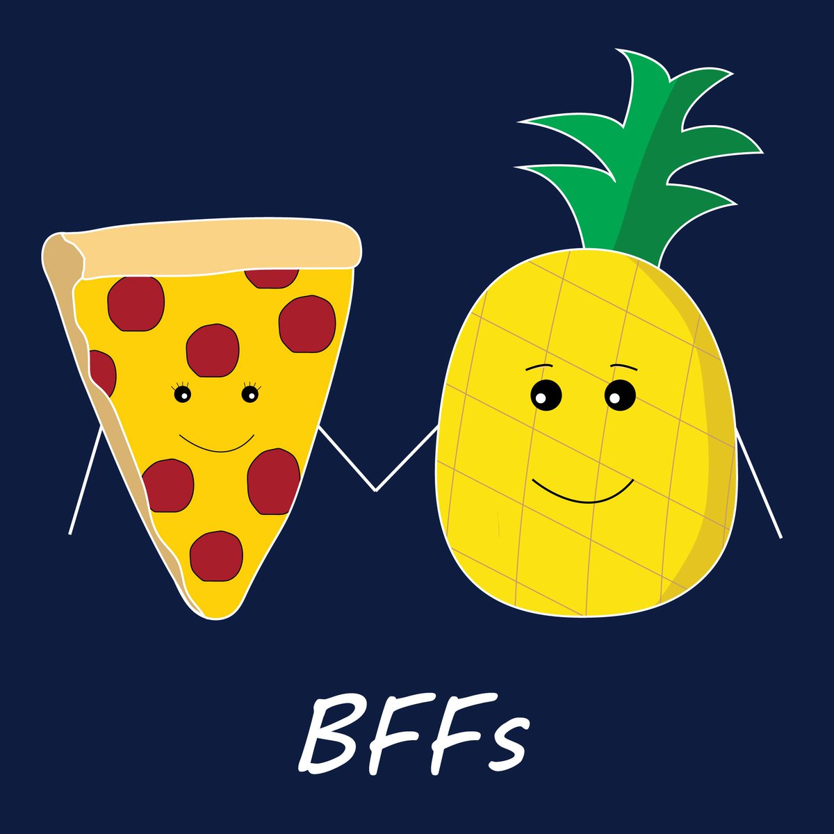 radishapparel's tweet photo. Pizza and pineapple are bffs. Agree or disagree? #pizza🍕🍍

Get it today: https://t.co/Ya2gyp90gq https://t.co/SPQzhABqbO