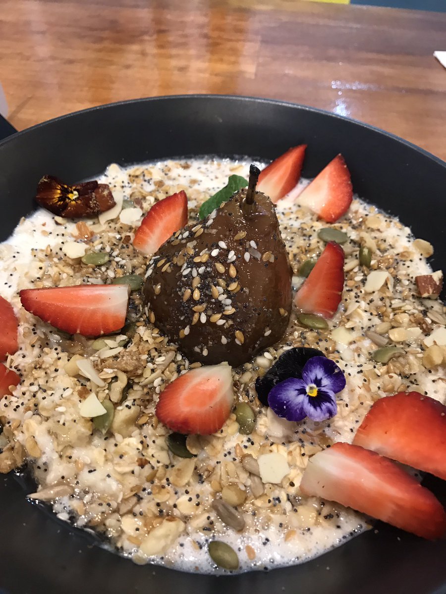 Reading tomorrow's lecture slides and eating porridge #multitasking