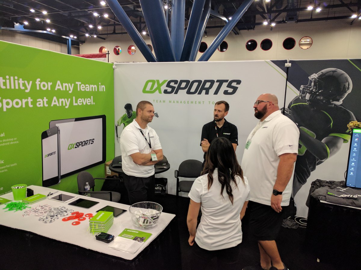 unitelyofficial's tweet photo. We're at the Texas High School Coaches Association. Come say hi to the OX Sports team. #THSCA2017 https://t.co/fb6MVghWPA