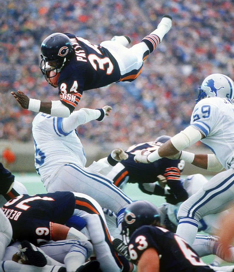 Late, but the annual happy birthday to the greatest running back of all time, Walter Payton 