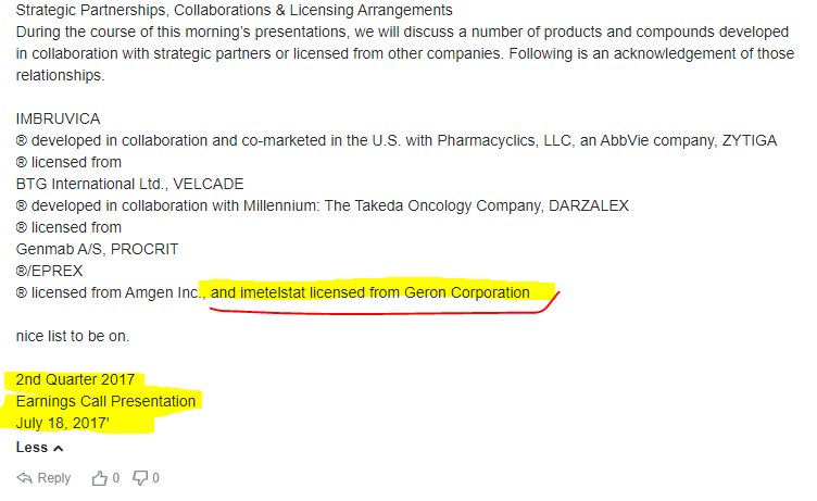 2064G's tweet photo. $gern #imetelstat $jnj https://t.co/9HBHQ0qhUk