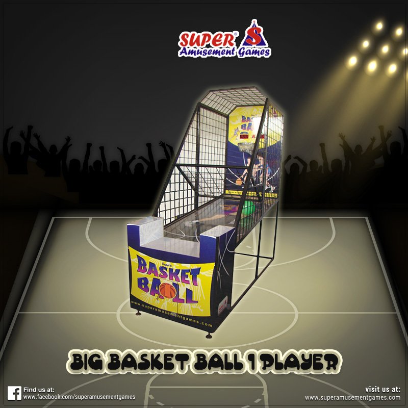 amusement_games's tweet photo. Buy the most #Entertaininggame -"Big Basket Ball 1 Player" at @amusement_games we are Top Most #Supplier, #Manufacturer & #Exporter of Games https://t.co/w1SsAdRi7d
