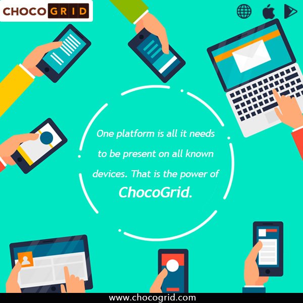 chocogrid's tweet photo. Power means doing multiple things at once. For us it is the presence at multiple devices You got the power with @ChocoGrid
#WednesdayWisdom https://t.co/nc7OX83HlP