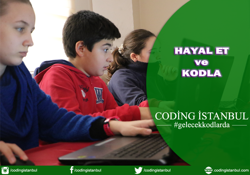CodingIstanbul's tweet photo. Hayal et ve kodla
#codingistanbul #gelecekkodlarda #istanbuldakodzamanı #ibb #gençlikmeclisi #code #codeeducation https://t.co/KvtFu4I372