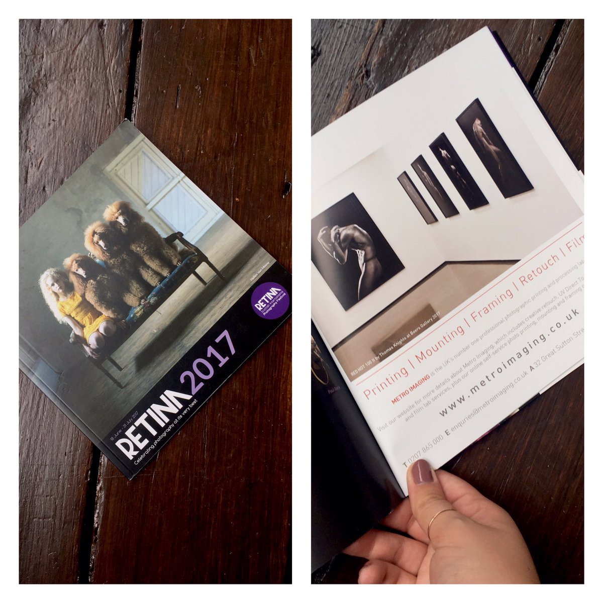 It's the last week of <a href="/RetinaFestival/">Retina Festival</a>! Don't miss out. Have any of you seen us in the catalogue? 😏📸🎞🎉