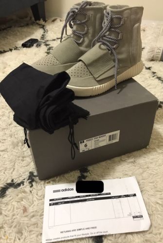 Cheap Adidas Yeezy Boost 750 Chocolate Brown Glows In
