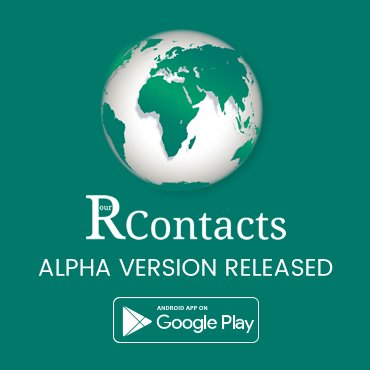RContactsApp's tweet photo. #Alpha #Version of #RContacts launched for #Android & is gettn better with testn..
Read the blog for more insights!
https://t.co/4WYdzk9dH9 https://t.co/BFHEcZdX2G