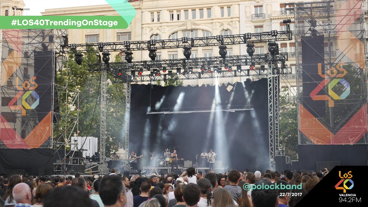 playlistmusica's tweet photo. ¡Así fue el festival que montamos en Valencia! Más de 4 horas de música y 7 grandes bandas https://t.co/DNA4YWPWaJ #LOS40TrendingOnStage https://t.co/VnrAMvrpyq