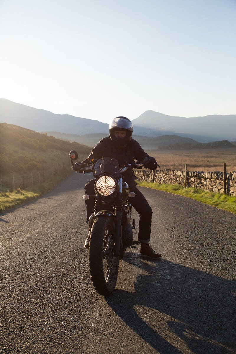 Day 2: The winding roads and scenic landscapes of Snowdonia make our Scramblers feel right at home. It’s time to explore. #TriumphStories