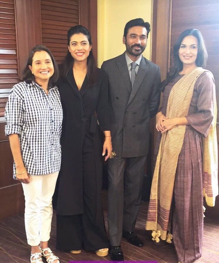 prasanthkutty6's tweet photo. @dhanushkraja #vip2 promotions in Mumbai .. #alwaysablast #workisworship #releasefever 
Release date sollungaaaa.??? https://t.co/JHJITsRvYk