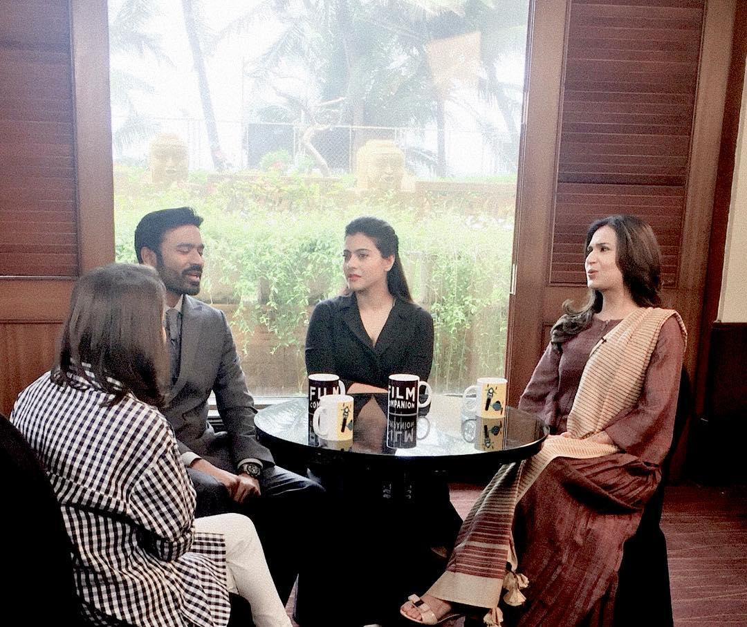 prasanthkutty6's tweet photo. @dhanushkraja #vip2 promotions in Mumbai .. #alwaysablast #workisworship #releasefever 
Release date sollungaaaa.??? https://t.co/JHJITsRvYk