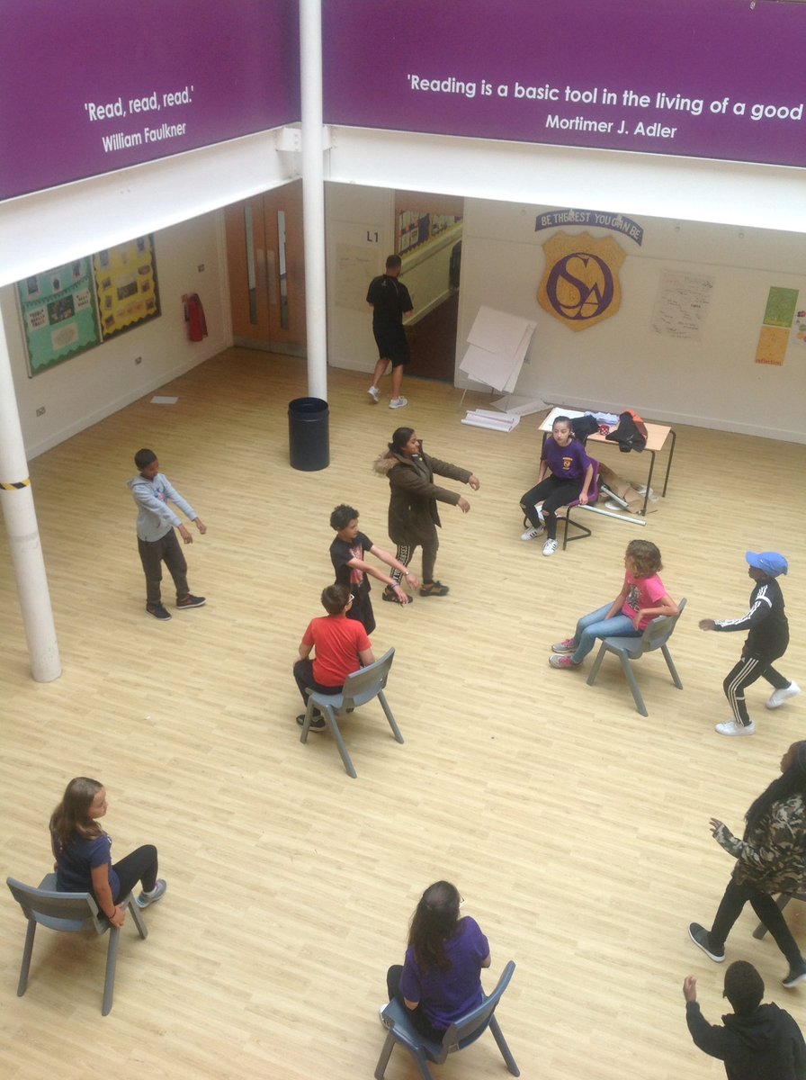 OSASummerSchool's tweet photo. Zombie game energiser in full flow @OSASummerSchool @Create_Dev @ElwellJason #summerschool17 #Year7 #transition #behaviour #attainment https://t.co/znsA6E1AZw