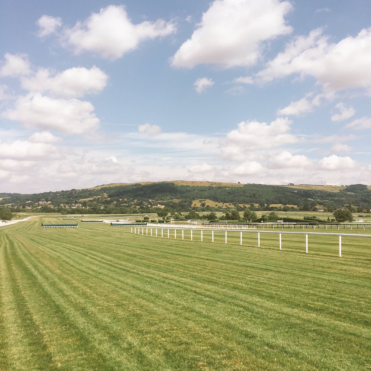 CheltenhamRaces's tweet photo. It's looking a bit grey here at #Cheltenham today, but the weather was beautiful yesterday with clear views across all of #CleeveHill https://t.co/LQDt09ovR1