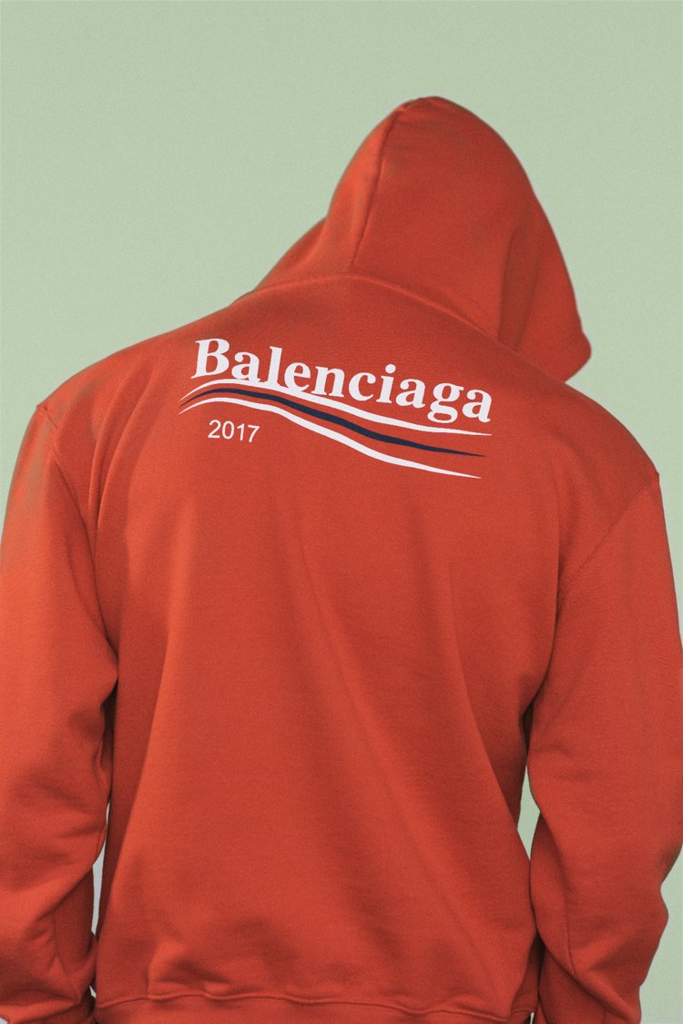 balenciaga hoodie selfridges