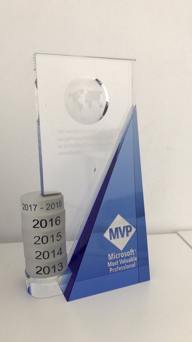 Very proud of our colleague, @ThomasVochten, for being selected as #Microsoft #MVP for the fifth time! Congratulations Thomas!